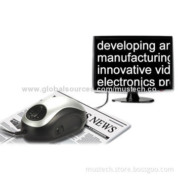 Electronic Digital Magnifier with 4 Color Modes and TV-in, Freeze, D-freeze Current Image